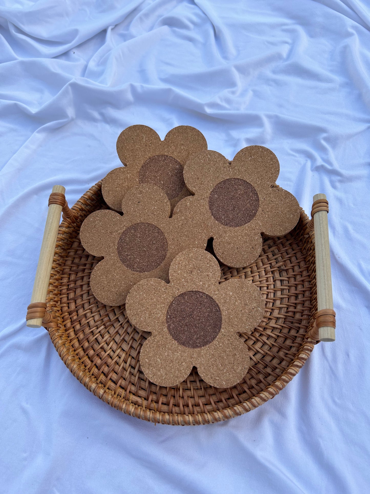 Flower Coasters